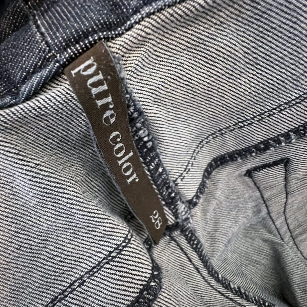 Pure Color Blue Jeans 💙 - Picture 3 of 3